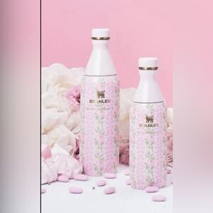 The Stanley x LoveShackFancy Bottle Set of 12 & 20 OZ Blooming Heirloom